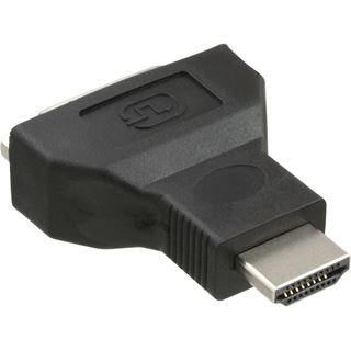 InLine HDMI Adapter HDMI-Stecker auf DVI 24+1 Buchse Schwarz