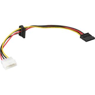 (€26,00*/1m) 0.15m InLine SATA Adapterkabel Molex-Stecker auf
