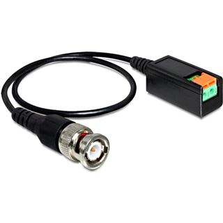 (€22,25*/1m) 0.40m Delock BNC Anschlusskabel BNC Stecker auf