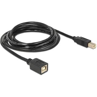(&euro;3,45*/1m) 2.00m Delock USB2.0 Verl&auml;ngerungskabel USB B