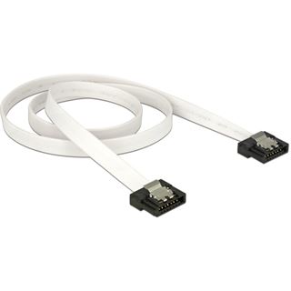 0.50m Delock SATA 6Gb/s Anschlusskabel Flexi SATA Stecker auf SATA