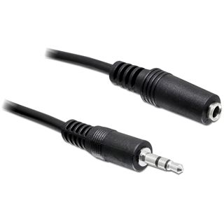 (&euro;1,63*/1m) 3.00m Delock Audio Verl&auml;ngerungskabel 3.5mm