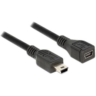 (&euro;6,90*/1m) 1.00m Delock USB2.0 Verl&auml;ngerungskabel USB