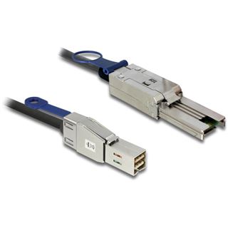 (€41,45*/1m) 2.00m Delock SAS 6Gb/s Anschlusskabel SFF-8644