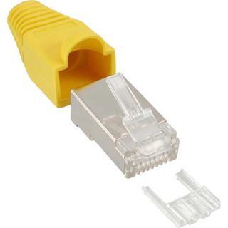 InLine Crimpstecker RJ45 geschirmt, mit Knickschutz und