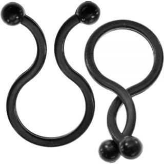 InLine Kabelbinder Twist 18-22mm schwarz 10 Stück