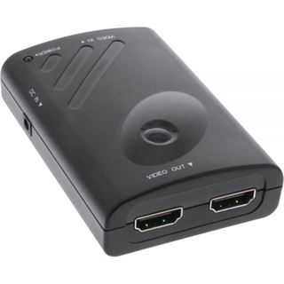 InLine Displayport zu 2x HDMI Splitter/Verteiler, FullHD mit