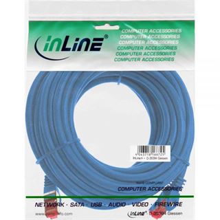 (&euro;0,56*/1m) 50.00m InLine Cat. 6 Patchkabel S/FTP PiMF RJ45