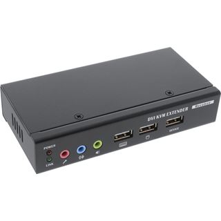 InLine DVI USB KVM Extender Verlängerung über UTP