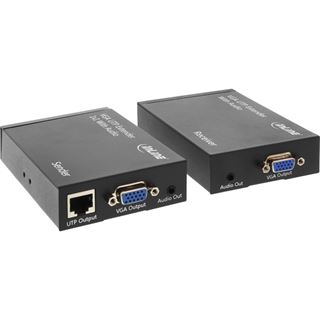 InLine VGA Extender/Verl&auml;ngerung &uuml;ber UTP mit Audio