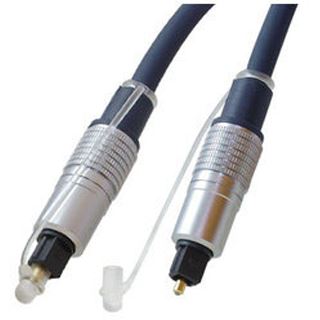 10.00m ShiverPeaks Audio Anschlusskabel Pro-Serie Toslink Stecker auf