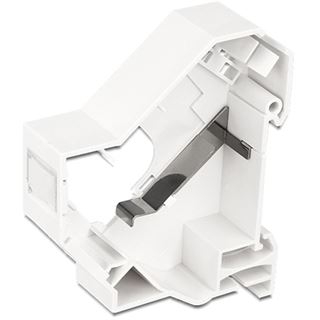 Delock Keystone Halterung für Hutschienen + Erdung