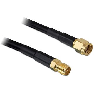 (€3,69*/1m) 10.00m Delock WLAN Antennenverlängerung RP-SMA