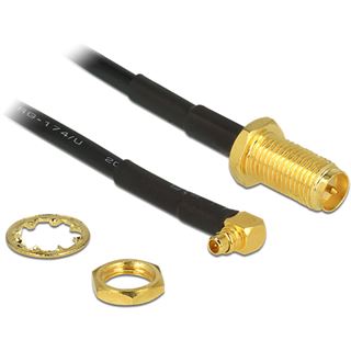 (&euro;40,31*/1m) 0.32m Delock WLAN Antennenkabel gewinkelt MMCX