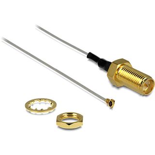 (€49,50*/1m) 0.20m Delock WLAN Antennenkabel MHF Stecker auf