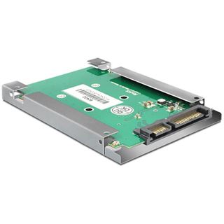 Delock Konverter SATA 22 Pin zu mSATA mit 2.5