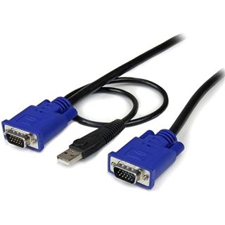 Startech 15FT 2-in1 USB KVM Kabel