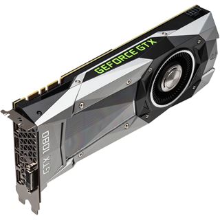 8GB Asus GeForce GTX 1080 Founders Edition Aktiv PCIe 3.0 x16 (Retail)
