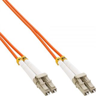 (&euro;4,90*/1m) 1.00m InLine LWL Duplex Patchkabel 50/125 &micro;m