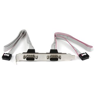 Startech DB9 Serial Port Slotblech Header