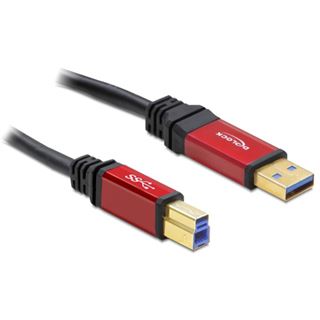 2.00m Delock USB3.0 Anschlusskabel doppelt geschirmt USB A Stecker