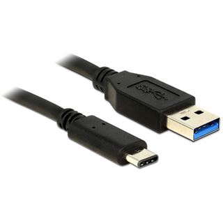 Delock USB3.1 Kabel C zu A St/St 1.00m schwarz