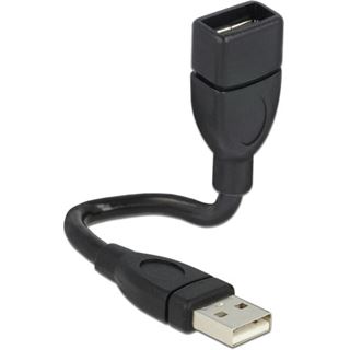 (&euro;46,00*/1m) 0.15m Delock USB2.0 Verl&auml;ngerungskabel USB A