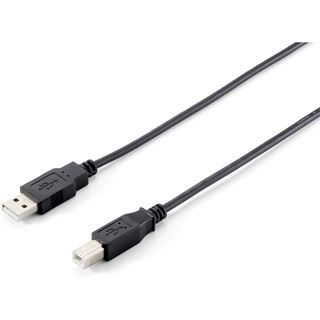 (&euro;1,63*/1m) 3.00m Equip USB2.0 Anschlusskabel USB A Stecker auf
