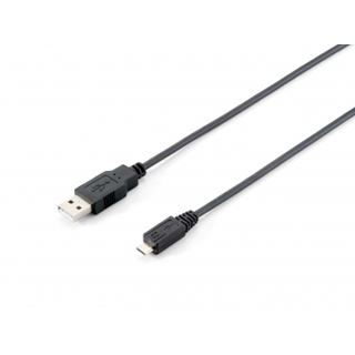 (€3,90*/1m) 1.00m Equip USB2.0 Anschlusskabel USB A Stecker auf