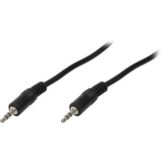 2.00m LogiLink Audio Anschlusskabel 3.5mm Klinken-Stecker auf 3.5mm