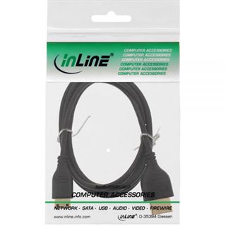 (&euro;4,39*/1m) 1.80m InLine HDMI2.0 Anschlusskabel High-Speed mit