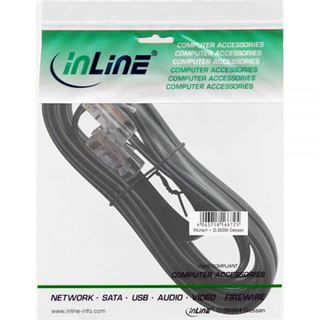 (€1,30*/1m) 3.00m InLine ISDN Anschlusskabel RJ45 Stecker auf