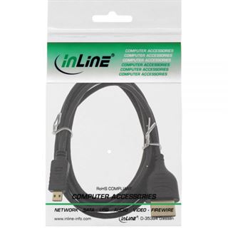 (€5,50*/1m) 1.80m InLine HDMI2.0 Anschlusskabel Premium-Line