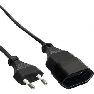 (&euro;1,38*/1m) 5.00m Inline Verl&auml;ngerungskabel Euro Stecker