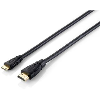 (&euro;6,90*/1m) 1.00m Equip HDMI Anschlusskabel High-Speed Mini HDMI