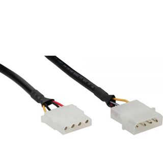 (€9,80*/1m) 0.50m InLine Stromkabel Verlängerungskabel