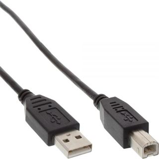 (&euro;7,80*/1m) 0.50m InLine USB2.0 Anschlusskabel USB A Stecker auf