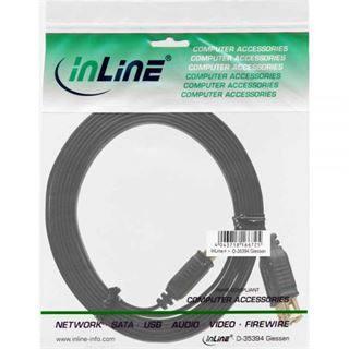(&euro;1,38*/1m) 5.00m InLine USB2.0 Verl&auml;ngerungskabel USB A
