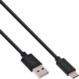 (&euro;13,80*/1m) 0.50m InLine USB2.0 Anschlusskabel USB A Stecker