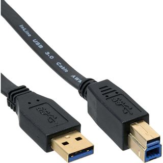 2.00m InLine USB3.0 Anschlusskabel USB 3.0 USB A Stecker auf USB B