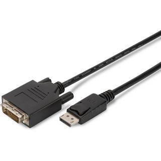 (€9,90*/1m) 1.00m Digitus Displayport Adapterkabel Displayport