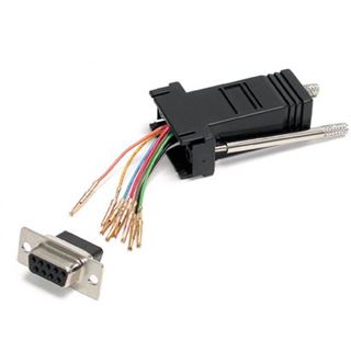 Startech DB9 auf RJ45 Modular Adapter - Bu/Bu