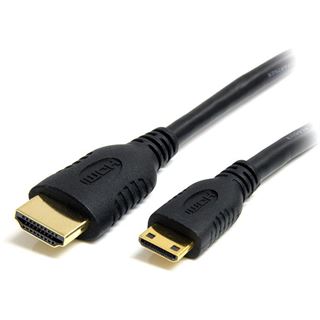 (&euro;19,80*/1m) 0.50m Startech HDMI Anschlusskabel Mini HDMI
