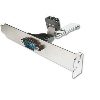 Digitus Slotblech 1x D-Sub9 seriell Port