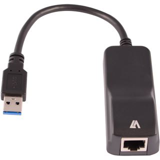 V7 USB3.0 ETHERNET ADAPTER-BLK