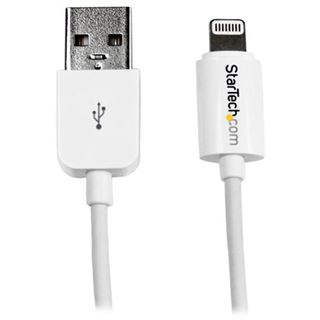 Startech 2.00m 8 Pin Lighning auf USB Kabel wei&szlig;