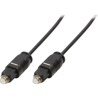 LogiLink Audiokabel 1x Toslink -> 1x Toslink St/St 1.50m