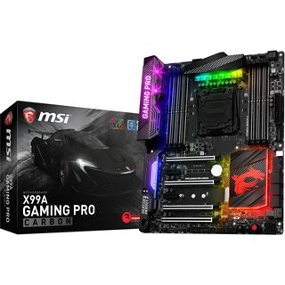 MSI X99A GAMING PRO CARBON Intel X99 So.2011-3 Quad Channel DDR4 ATX