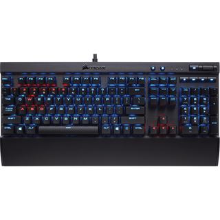 Corsair K70 LUX RGB LED CHERRY MX RGB Brown USB Deutsch schwarz