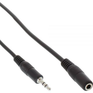 (&euro;2,60*/1m) 1.50m InLine Audio Verl&auml;ngerungskabel 3.5mm